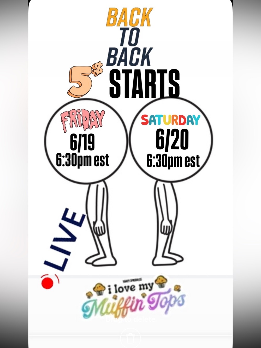 LIVE 6/19 & 6/20 @ 6:30pm est |  $5 start LOTS NWT | $5 STARTS + PAY 1 SHIPPING - Picture 3 of 12